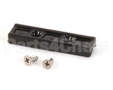 DG0012 Bki Door Guide, #1124 Black Rect