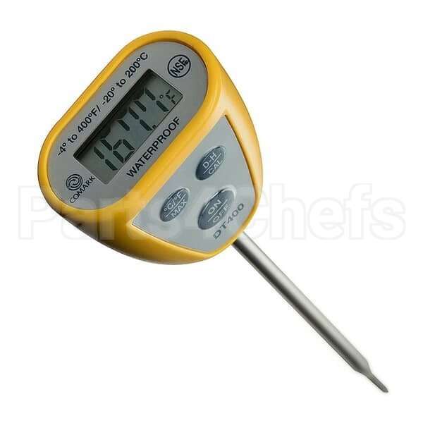 DT400Y Compatible Comark Pocket Digital Thermometer, Waterproof