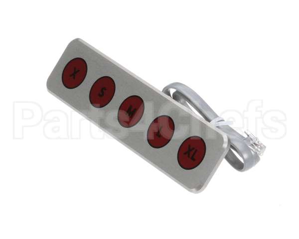E-15-013-SP Sure Shot-Ac Dispensing 5 Key Sugar Panel