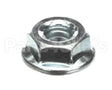 E314502 Hussmann 1/4-20 Wiz-Lock Flange Nut Zp