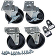 E619938 Compatible Franke Caster Kit Plate 5 (4 Per)