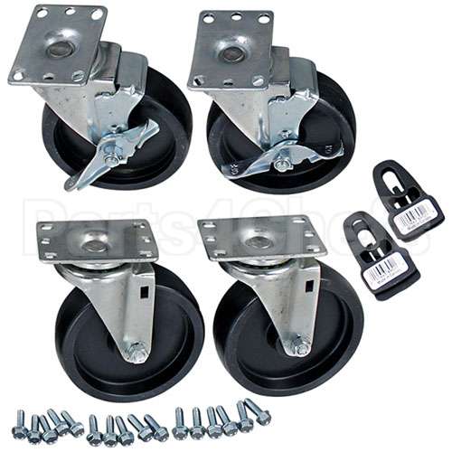 E619938 Compatible Franke Caster Kit Plate 5 (4 Per)