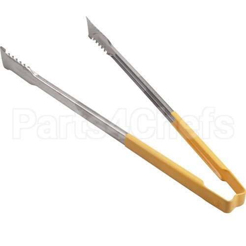 EDL8416Y Compatible Edlund Tong Yel/Ss 16In Flat Grip