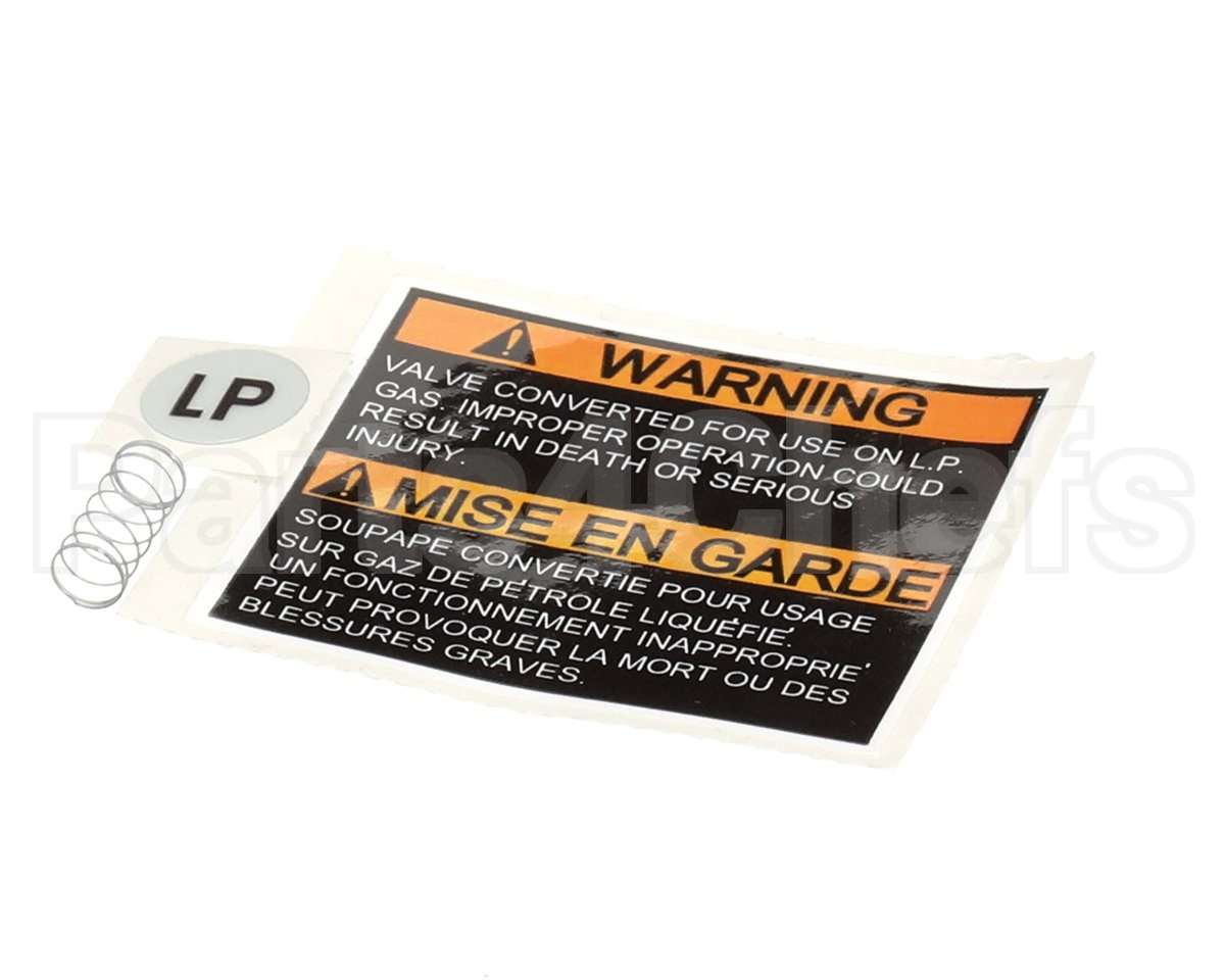 EF39ZW023 Bryant Payne Natural To Lp Gas Valve Conversion Kit