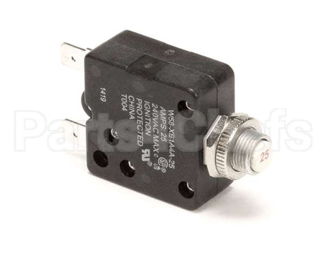 ELB197 Nu-Vu Breaker, Reset 25 Amps