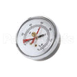EV306818 Compatible Everpure Back Mnt Brass Gauge 0-125 Psi