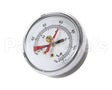 EV306818 Everpure Back Mnt Brass Gauge 0-125 Psi