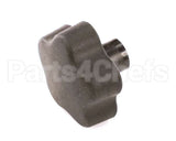 F-14-024-SP Sure Shot-Ac Dispensing Black Plastic Soft Touch Knob