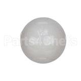 F0264 Frosty Factory Knob, Faucet, White