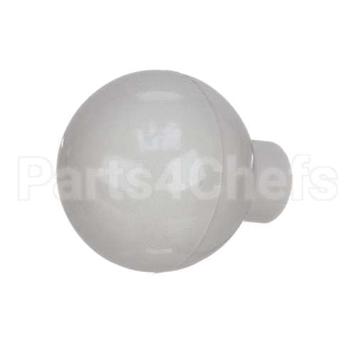 F0264 Frosty Factory Knob, Faucet, White