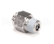F036 Edlund Fitting,1/4Od Push-In-1/8Npt M