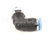 F037 Edlund Fitting,90 Deg.1/4Od Push-In-1