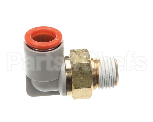 F050 Edlund Fitting,3/8Od Push-In Elbow-1