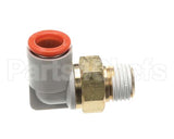 F050 Edlund Fitting,3/8Od Push-In Elbow-1