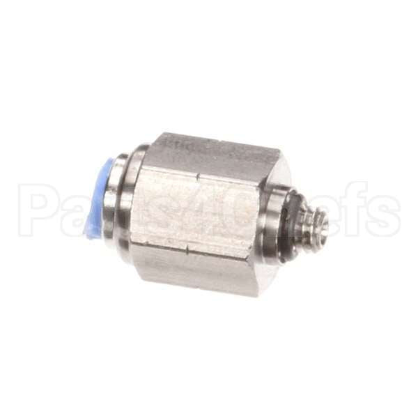 F082 Compatible Edlund Fitting, 1/4Od Pushin To #10-3