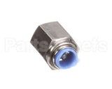 F082 Edlund Fitting, 1/4Od Pushin To #10-3