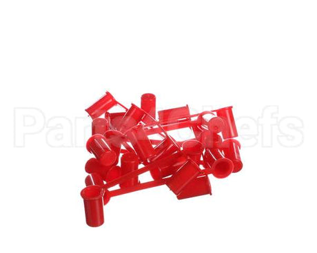 F2265-BAG Edhard Spout Closure, Red, 12Pk