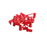 F2265-BAG Edhard Spout Closure, Red, 12Pk