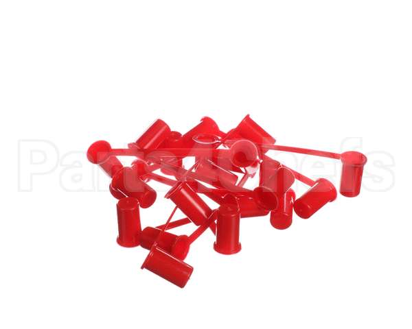F2265-BAG Edhard Spout Closure, Red, 12Pk