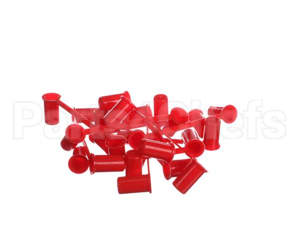 F2265-BAG Edhard Spout Closure, Red, 12Pk