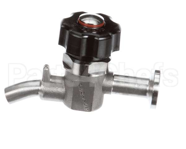 F38304SSBLK Perlick Sample Valve, 1/2 Tri-Clamp B