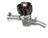 F38304SSBLK Perlick Sample Valve, 1/2 Tri-Clamp B
