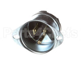 F70021 Saniserv 115V Male Base Recepticle