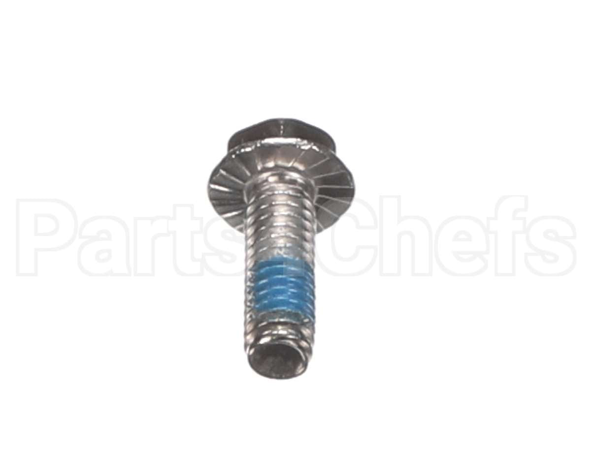 F843 Garland #8-32 X 1/2" Ss Hex Wshr Hd M/C Screw W/