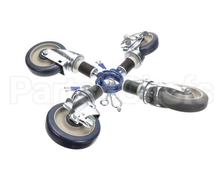 FC02QB Duke Set Of (4) 5 Stem Casters--So Specs 2 W/