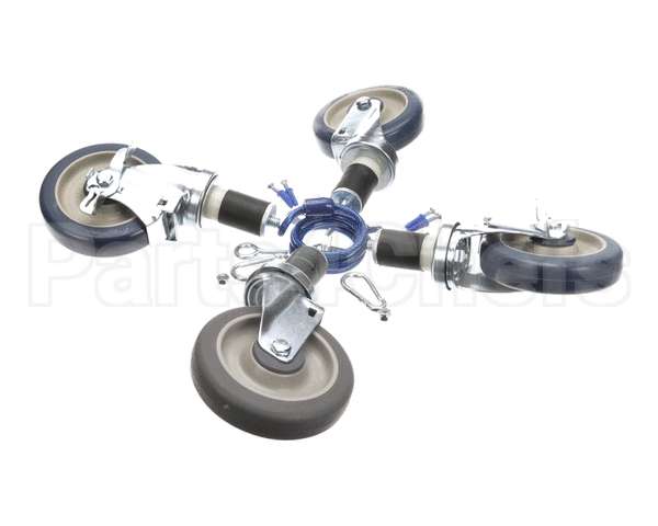 FC02QB Duke Set Of (4) 5 Stem Casters--So Specs 2 W/