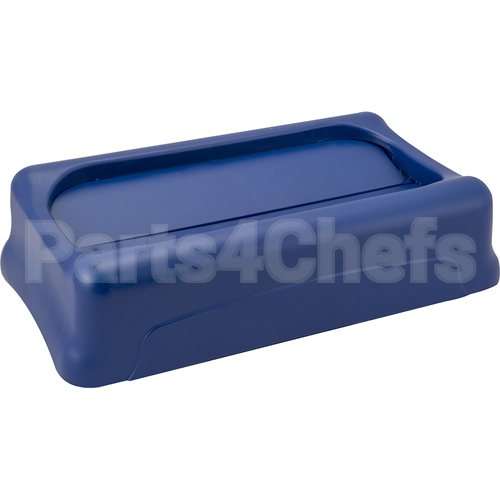 FG267360BLUE Compatible Rubbermaid Slim Jimg Swing Lid Blue