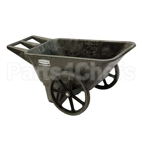 FG564200BLA Compatible Rubbermaid Lawn Cart 300 Lb Capacity