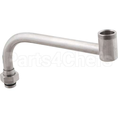 FIS54461 Compatible Fisher Adaptor, Dbl Spout, Leadfree, Ss