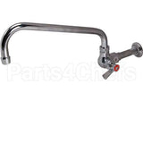 FIS9119 Compatible Fisher Faucet, Wok Range, 1/2"Nps, 16.5"