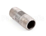 FT0195 Bki Nipple, 1/2 X 2 Black
