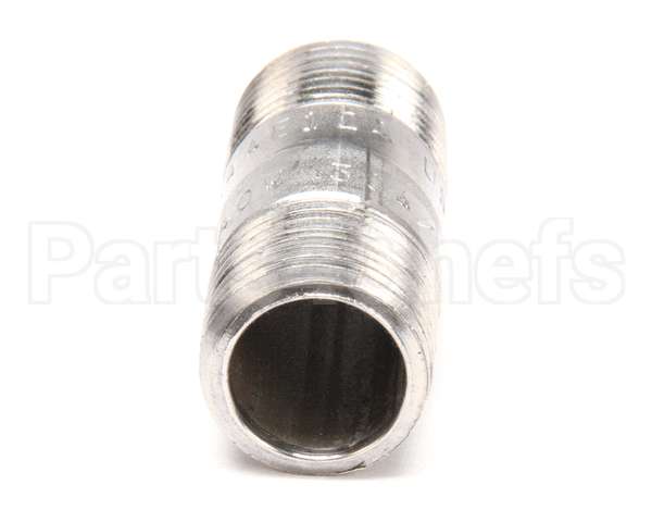 FT0232 Bki Nipple, 1/2 X 2, Ss 304