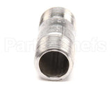 FT0232 Bki Nipple, 1/2 X 2, Ss 304
