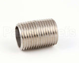 FT0235 Bki Nipple, 1/2 X C, Ss 304