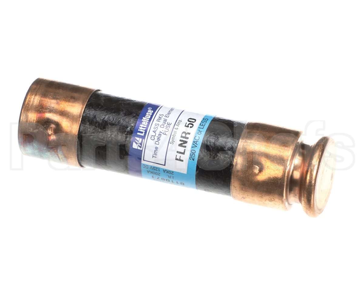 FUS01888 Trane Fuse; 50A, Time Delay, Dual Element, 250