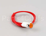 G01296-2 Garland Pilot Amber 250V Neon Round