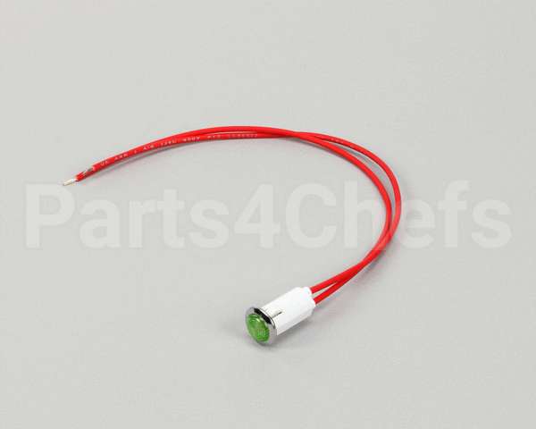 G01296-3 Garland Pilot Green 250V Neon Round