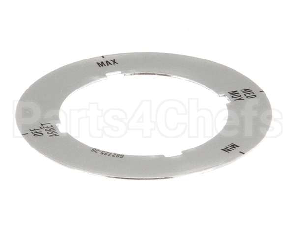 G02725-26 Garland Dial Insert (Off/Min/Med/Max)