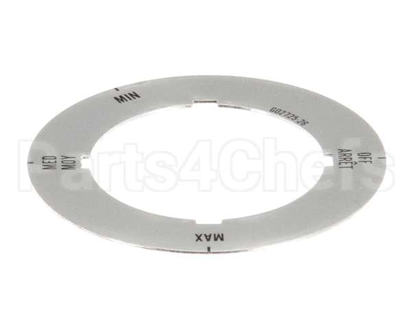 G02725-26 Garland Dial Insert (Off/Min/Med/Max)