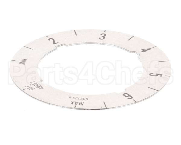 G02725-4 Garland Dial Insert (Off/Min/2-6/Max)