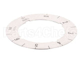 G02725-4 Garland Dial Insert (Off/Min/2-6/Max)