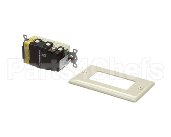 GFRST20I Hubbell Lighting Ivory 20 Amp Rectavcle Gfi