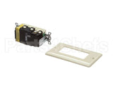 GFRST20I Hubbell Lighting Ivory 20 Amp Rectavcle Gfi