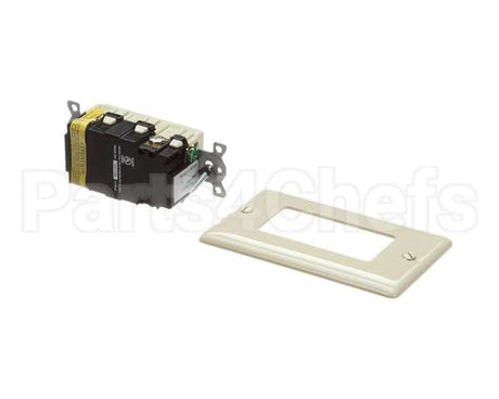 GFRST20I Hubbell Lighting Ivory 20 Amp Rectavcle Gfi
