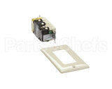 GFRST20I Hubbell Lighting Ivory 20 Amp Rectavcle Gfi