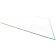 GL-25762 Compatible Alto Shaam 3/16In Clear End Glass